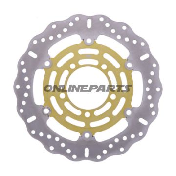 Bremsskive XC EBC rustfrit stål