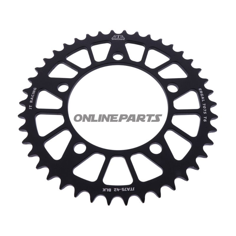 Alu-Kettenrad 38Z Teilung 520 schwarz JT Innendurchmesser 110 Lochkreis 130.8