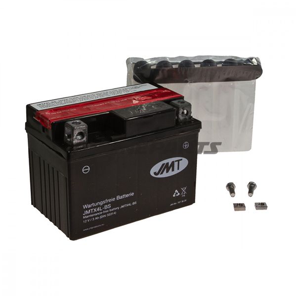 Batteri Motorcykel YTX4L-BS JMT Alternativ: 7071293 0104 9122