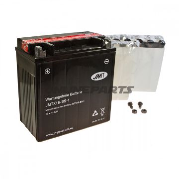 Jm Batteri Ytx16-Bs-1Including Acid Pack