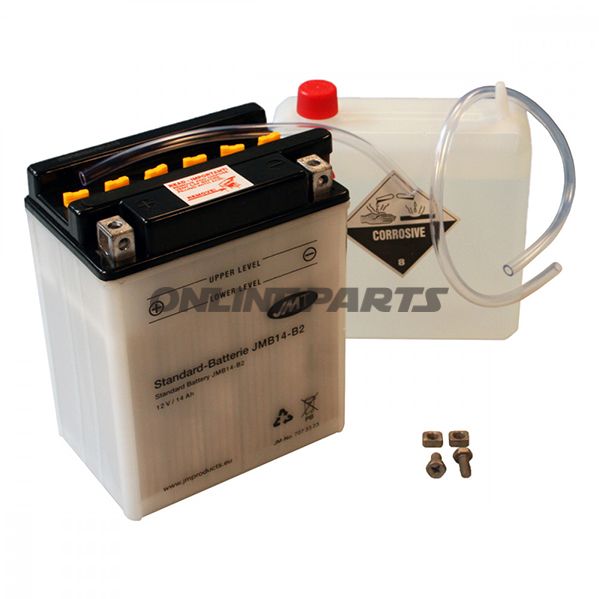 Batterie Motorrad Yb14-B2 Jmtyuasa 7070386 Honda VT 750 C