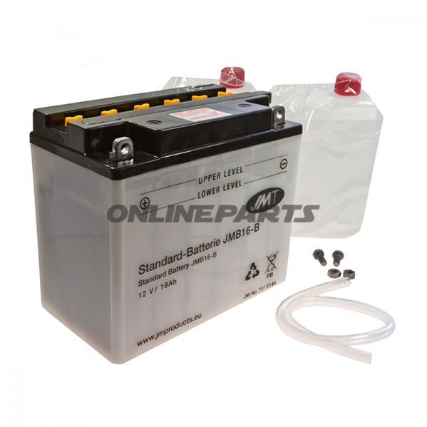 Jm Batteri Yb16-Bincluding Acid Pack