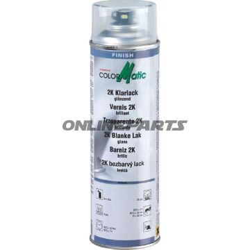 Klarlack 2K High Speed 500 ml transparent GLAN mit Härter COLOR