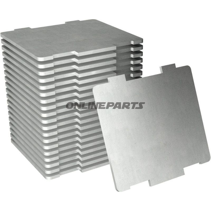 EINTEILBLECH-Satz klein 45 mm