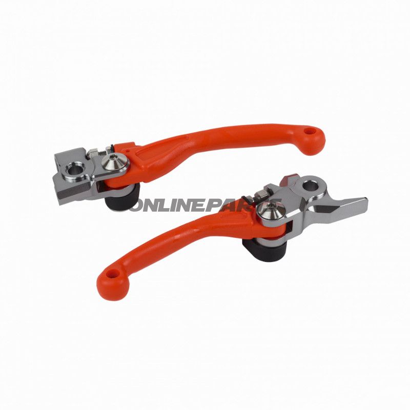 Brems-/ Kupplungshebel Satz Pivot orange Unzerbrechlich