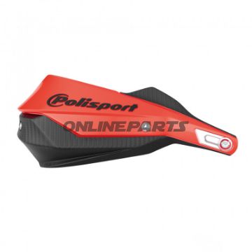 Handprotektor Trail Blazer rot/schwarz Satz