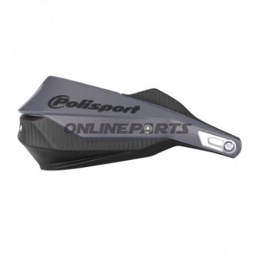 Handprotektor Trail Blazer grau/schwarz Satz