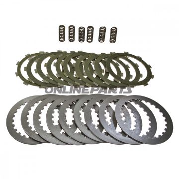 Kupplung Aramid EBC lameller + fjedre + skiver til Honda CBR 900 RR