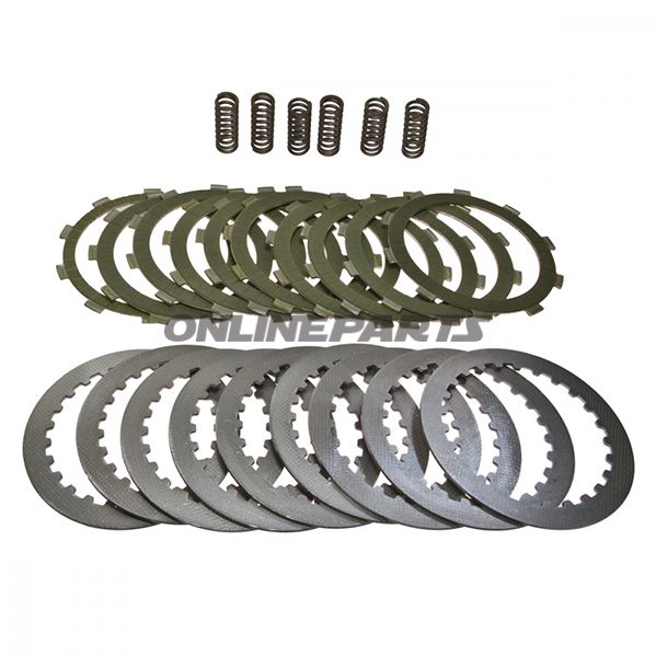 Kupplung Aramid EBC lameller + fjedre + skiver til Honda CBR 900 RR