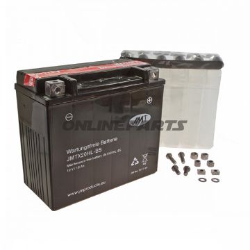 Motorcykelbatteri Ytx20hl-Bs Jmtincluding Acid Pack
