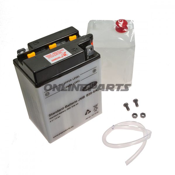 Batterie Motorrad B38-6A Jmtyuasa 7070774 Blitz 7076037 Ducati Mark3 350