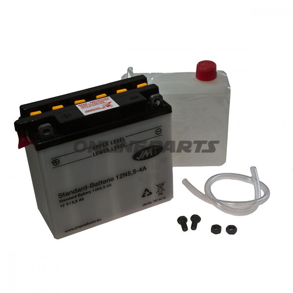 Batteri Motorcykel 12N5.5-4A JMT Alternativ: 7070964
