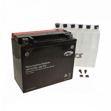 Batteri Motorcykel YTX20HL-BS-PW JMT