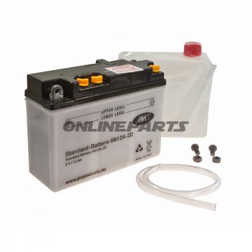 Motorcykel Batteri 6N12A-2D JMT Alternativ: 7070089