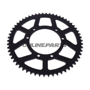Alu-Kettenrad 58Z Teilung 428 schwarz Esjot Innendurchmesser 100 Lochkreis 115