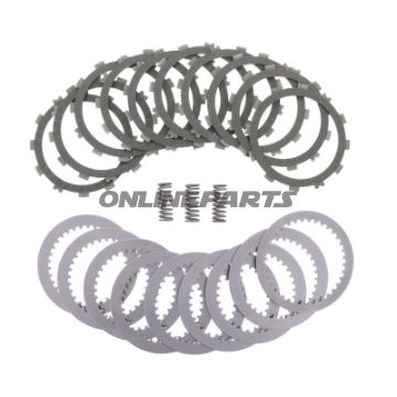 Kupplung Aramid EBC Lamellen + Federn+Scheiben