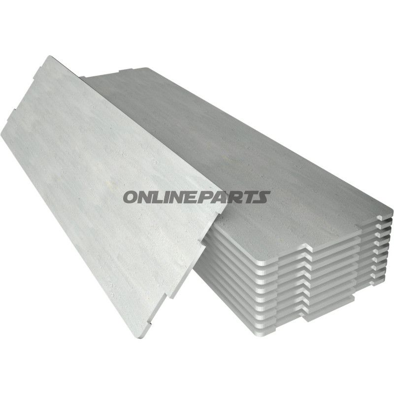 EINTEILBLECH-Satz EXTRAGROSS 183MM