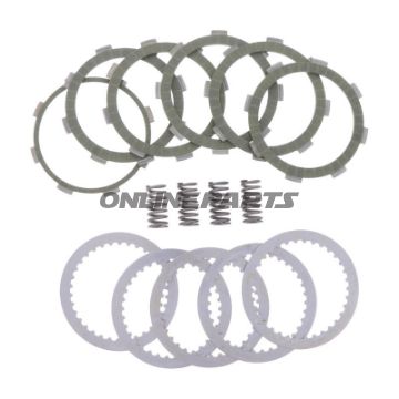 Kupplung Aramid EBC Lamellen + Federn+Scheiben