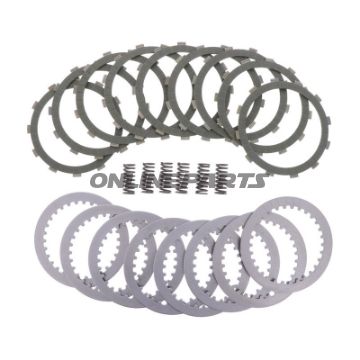 Kupplung Aramid EBC Lamellen + Federn+Scheiben