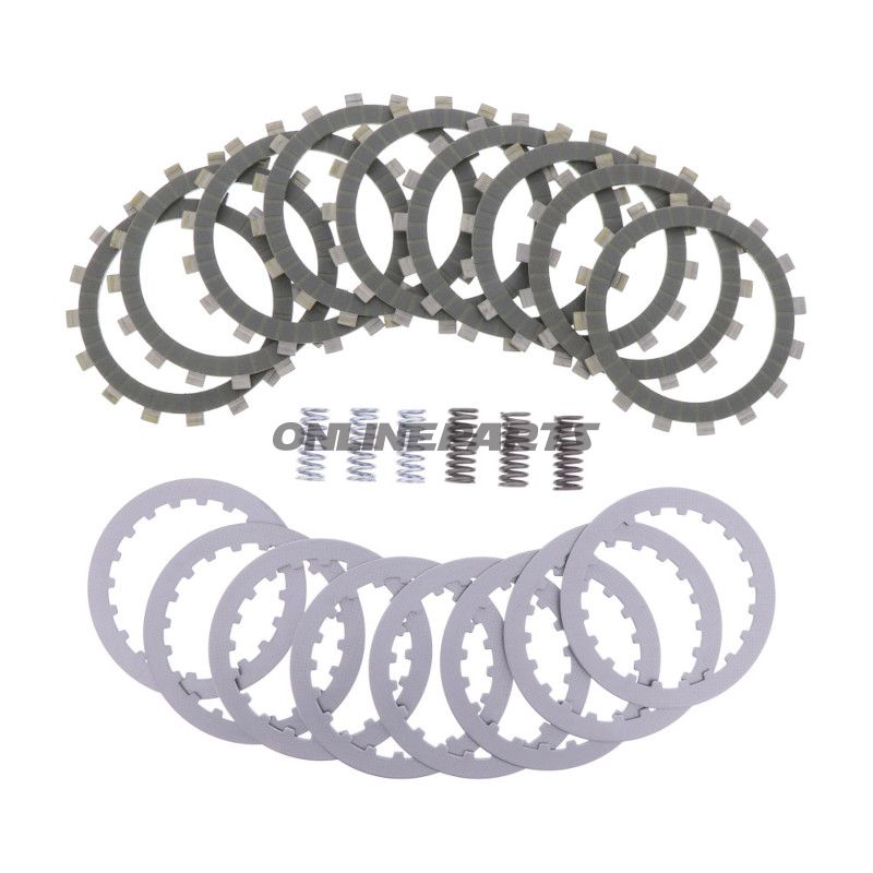 Kupplung Aramid EBC Lamellen + Federn+Scheiben