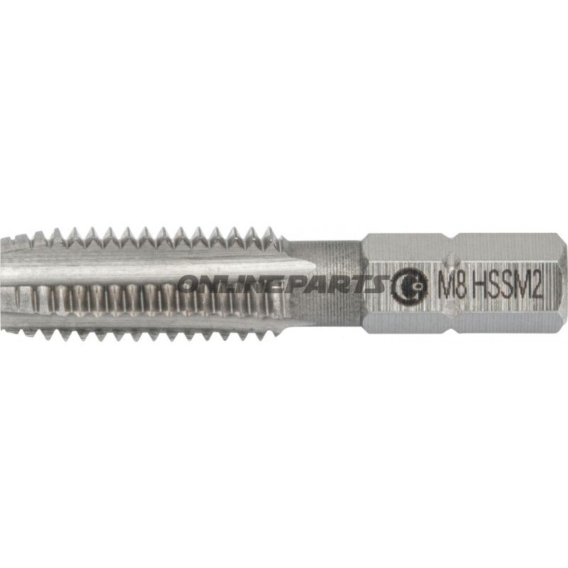 Gewindebohrer Bit 1/4 M8 HSS-G M2