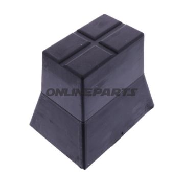 EV-GUMMIPYRAMIDE eckig 120 mm hoch Fiat 500 E