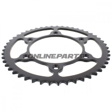 Ultralet Tandhjul 49Z tænder 520 sort Indre diameter 125 hulcirkkel 152