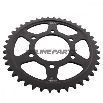 Bag tandhjul 42 Tooth Pitch 525 Blackinner Diameter 080 Bolt Spacing 104