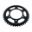 Bag tandhjul 45 Tooth Pitch 525 Blackinner Diameter 110 Bolt Spacing 130
