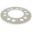 Bag tandhjul Alu 46 Tooth Pitch 520 Silveresjot Inner Diameter 125 Bolt Spacing 150