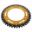 Tandhjul Dual 46Z tænder 520 guld ZF Indre diameter 136 Hulmønster 156