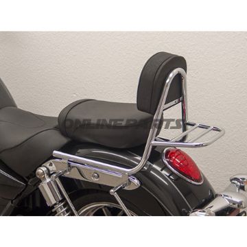 Sissy Bar Bagagebærer Fehling krom