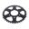 Bag tandhjul 43 Tooth Pitch 530Inner Diameter 073 Bolt Spacing 103