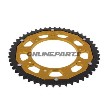 Bag tandhjul Dual 50 Tooth Pitch 428 Goldzf Inner Diameter 105 Bolt Spacing 125