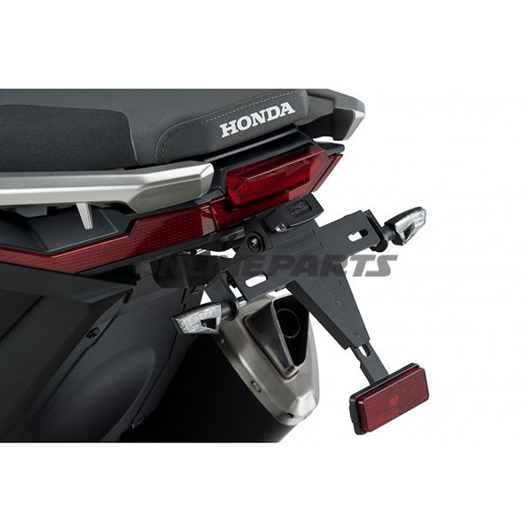 Puig nummerpladeholder sort til Honda X-ADV 750
