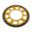 Tandhjul Dual 55Z tænder 420 guld ZF Indre diameter 105 Hulmønster 120