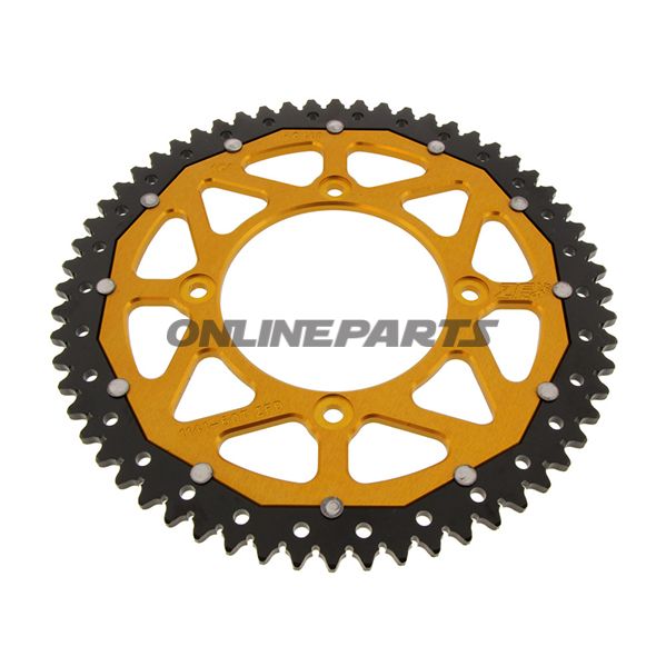 Bag tandhjul Dual 60 Tooth Pitch 420 Goldzf Inner Diameter 100 Bolt Spacing 120