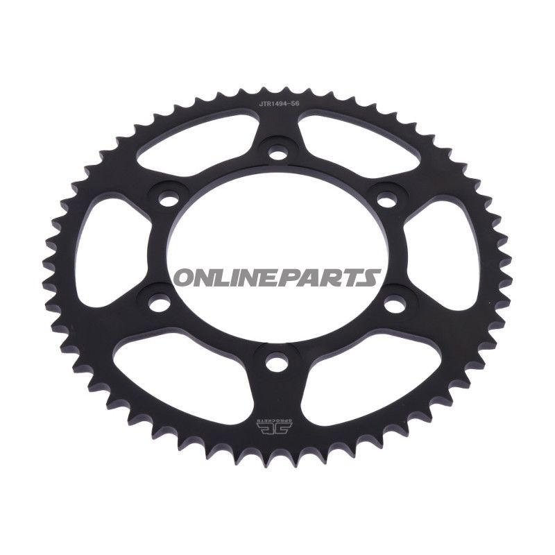 Bag tandhjul 56 Tooth Pitch 428Inner Diameter 110 Bolt Spacing 130