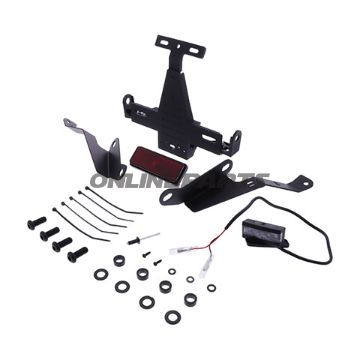 Puig nummerpladeholder sort til Honda CBR 650 RA