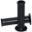 Griffgummi sort Domino Diameter 22 mm. Længde 128 mm åben