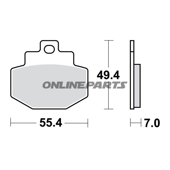 Bremseklodser Std Trw Lucasalternative: 7320546