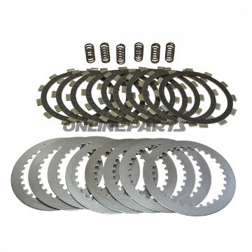 Kobling Carbon EBC lameller + fjedre + skiver til Yamaha WR 250 F