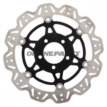 EBC VEE sort bremse skive