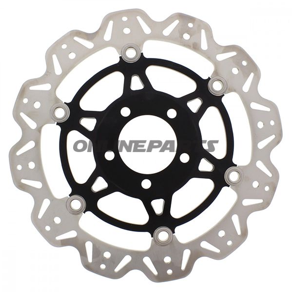 EBC VEE sort bremse skive