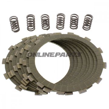 Kupplung Aramid EBC lameller + fjedre