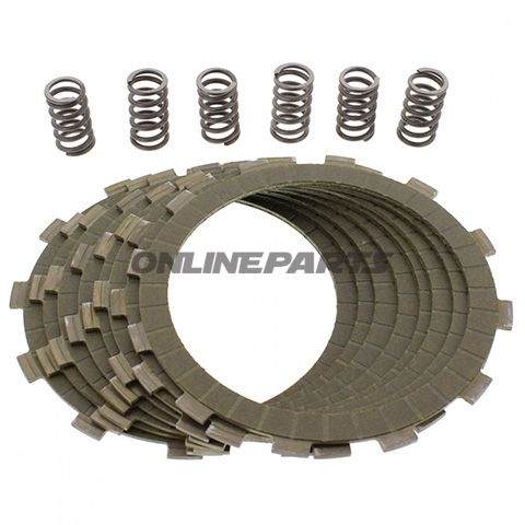 Kupplung Aramid EBC lameller + fjedre