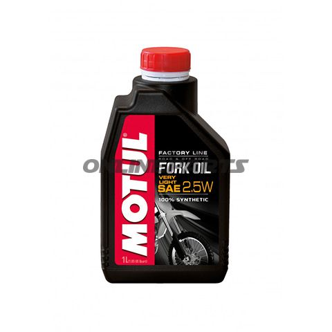 Fork Oil 2.5W 1Lmotul Synthetic Very Light 7140166