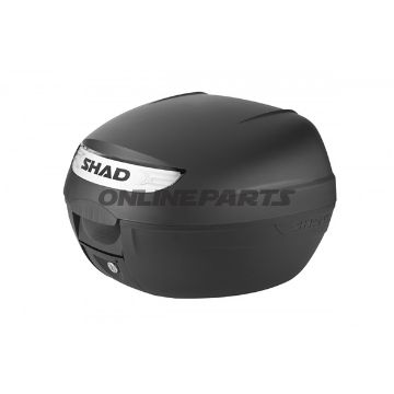 Shad Topcase 26L Blacksh26 Inc Mounting Plate
