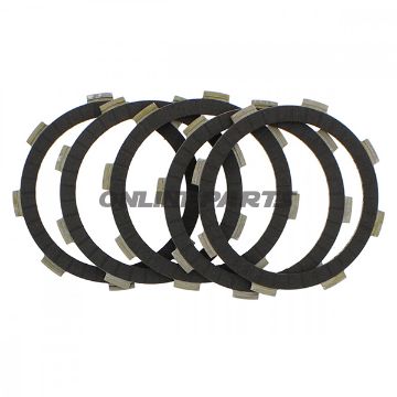 Koblingslameller Carbon Sæt EBC