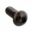 Skrue bremseskive M8X1.25 mm 20 mm rustfrit stål V4A sort